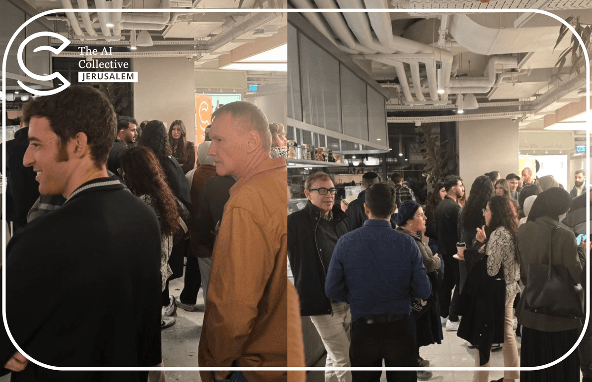 Networking session at launch event