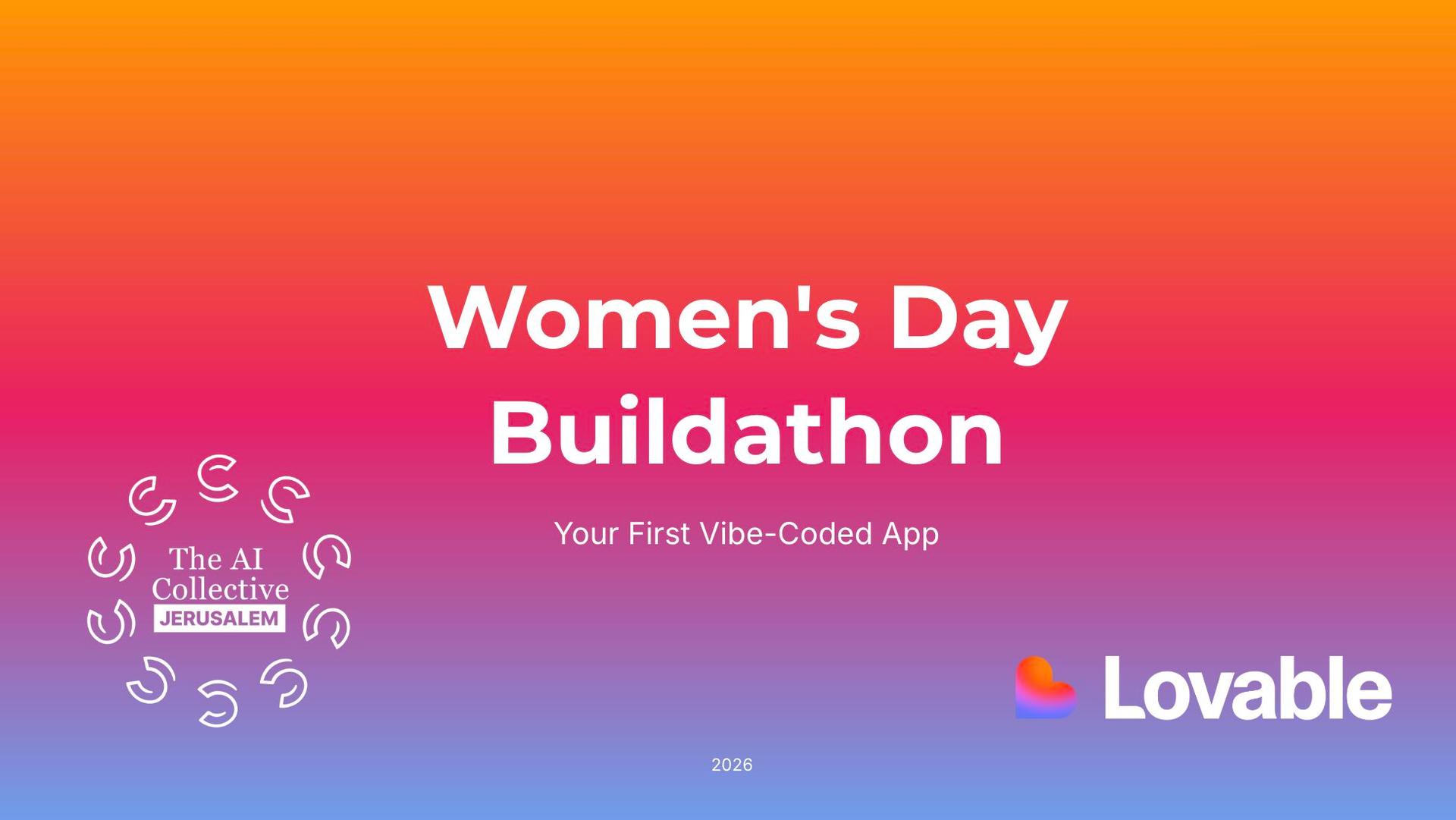 Building the Future in Real-Time: International Women's Day 2026